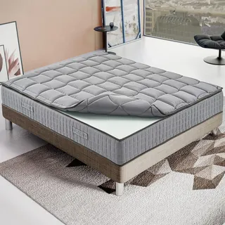 Matratze 80x200 cm, Höhe 27 cm, Bonellfedermatratzen, H3, Ergonomisch - Abnehmbarer Bezug