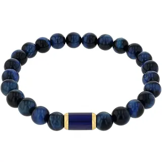 Amor Armband mit Tigerauge Edelstahl goldfarben 2040293 Größe 19 cm