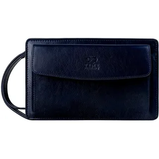 Time Resistance Lederclutch für Herren - Handtasche - Ledertasche Herren - Edles Portmonee - Umhängetasche - Clutch aus Leder