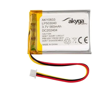 Akyga AKY0833 Li-Po Akku PCM+NTC Molex 3-Polig 1,25 8cm