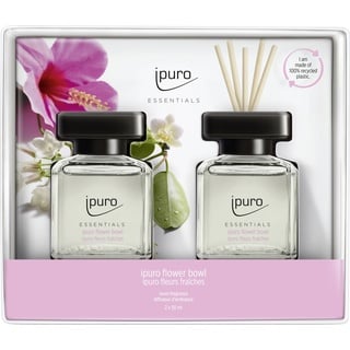 ipuro ESSENTIALS Raumduft Set Flower Bowl 2 x 50 ml