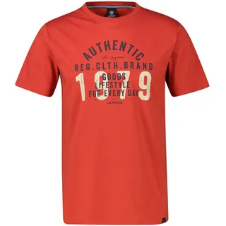 LERROS T-Shirt »LERROS Unifarbenes T-Shirt in Übergrössen«