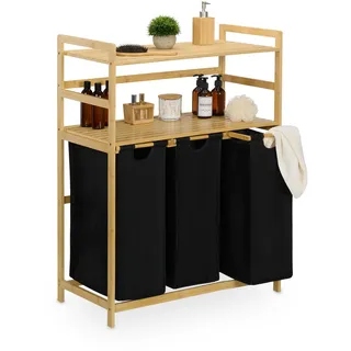 Relaxdays Relaxdays, Wäschekorb, Wäschekorbregal (35 l)