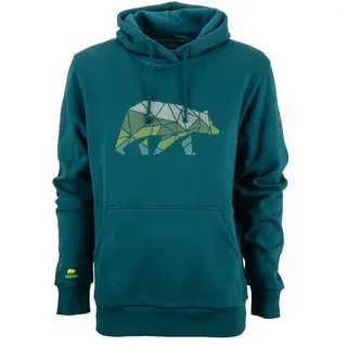 FORSBERG Hoodie mit Brustlogo lila, petrol  / lila/pastell / 3XL