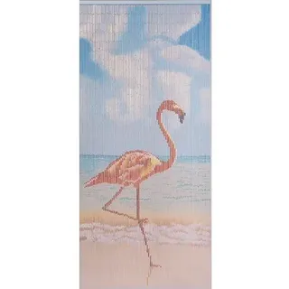 Türvorhang Bambus Flamingo 90x200 cm