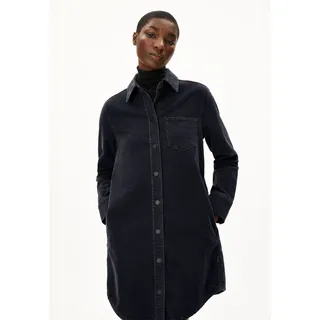 AURELEAA CORDUROY |  Denimkleid aus Bio-Baumwoll Mix - anthrazit (L)