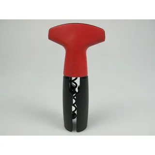 TUPPERWARE Küchenhelfer Öffner Flaschengeist rot-schwarz Korkenzieher P 21249