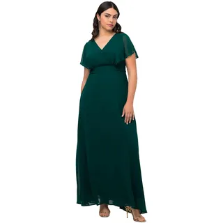 Ulla Popken, Damen, große Größen, Kleid mit Bindegürtel