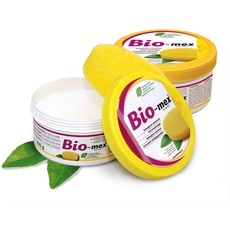 Bio-mex® Universalreiniger Putzstein 300gr biologisch abbaubar mit 2 Reinigungsschwamm Kit 2 St