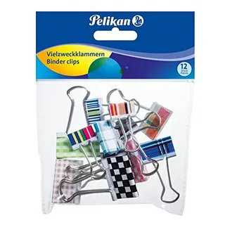 Pelikan Vielzweckklammer 12 St. sortiert Metall
