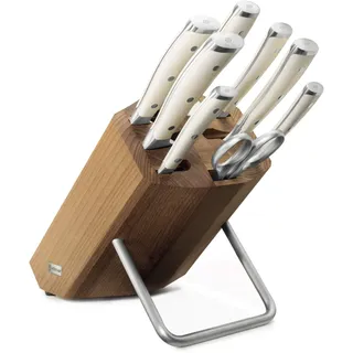 WÜSTHOF Classic Ikon Crème Messerblock mit 8 Artikeln