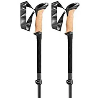 Leki Black Series FX Carbon Stöcke (Größe 110-130cm, schwarz)
