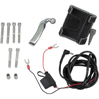 Ciro Indian 50210 Telefonhalterung - Black / Chrome - One Size