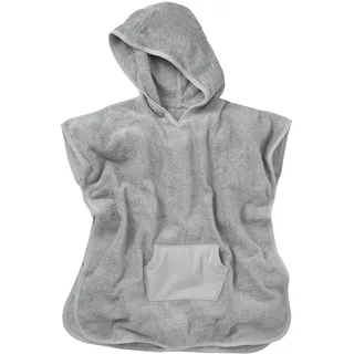 Rotho Babydesign Baby-Badeponcho one size - Baby-Badeponcho - Einheitsgrösse - Babyponcho - Babytuch - Babybadetuch - Babyhandtuch - grau
