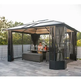 Sojag Savino 3,61 x 4,27 m inkl. Moskitonetz anthrazit