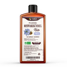 Bio Schwarzkümmelöl - 150 ml - 100% Bio, Rein, Natürlich & Kaltgepresst