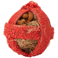 Quiko Fitness Foodball Rojo 100g - Snack und Spielspaß für alle Ziervögel