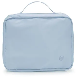 Kosmetiktasche HEYS "The Basic Toiletry Bag", Damen, Gr. B/H/T: 27,5cm x 32,5cm x 9cm, blau (stone blau), Polyester, Taschen Kosmetiktasche, Kulturbeutel Toiletry Bag Wash Bag
