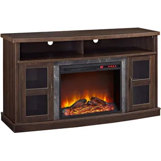 Ameriwood Barrow Creek Kamin-TV-Konsole 60" Espresso