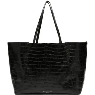 Liebeskind Berlin Liebeskind Chudy Shopper Tasche Leder 39 cm black