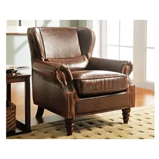 vente-unique Ledersessel Vintage - Braun - EDOUARD
