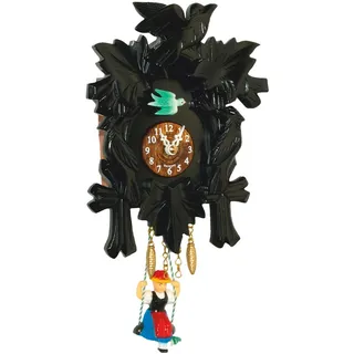 Trenkle - 2002_SQ_schwarz - Kuckucksuhr - Quarz - Kuckulino Color Edition - Schwarz