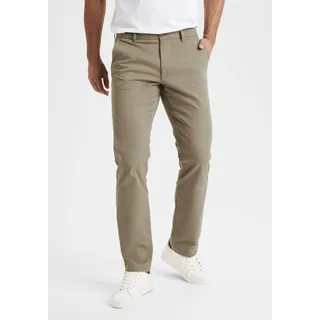 Chinohose H.I.S "regular-fit", Herren, Gr. 34, Länge 32, beige, Web, Obermaterial: 98% Baumwolle, 2% Elasthan, unifarben, straight fit lang, Hosen Chinohose, lange Hose, aus elastischer Baumwoll-Qualität, Topseller