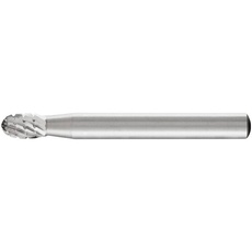 Bild von 22460136 Frässtift HSS Tropfen Länge 55mm Produktabmessung, Ø 6mm Arbeits-Länge 10mm Schaf