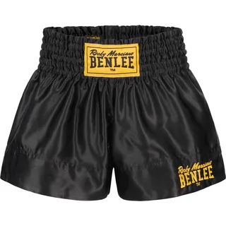 BENLEE Rocky Marciano Muay Thai Shorts Uni für Kinder - Schwarz
