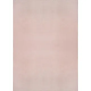 Fellteppich , Rosa , Textil , Uni , rund , Bsci , für Fußbodenheizung geeignet , Teppiche und Böden, Teppiche, Schaffelle & Kuhfelle