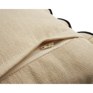 Esprit Dekokissen »Grace« bestickt, beige