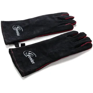 Genius BBQ Grill-Handschuhe | Leder | schwarz | NEU