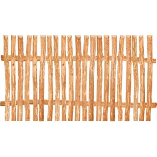 Gartenzaun Holz H 140 x B 120cm Lattenabstand 3-4cm Bausatz