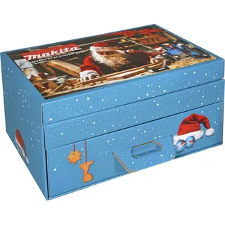 Makita Werkzeug-Adventskalender 2025 schwarz/rot