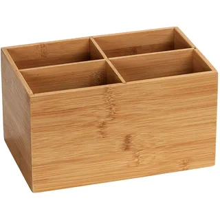 Wenko Aufbewahrungsbox 22 x 12 x 14 cm 12-tlg. braun