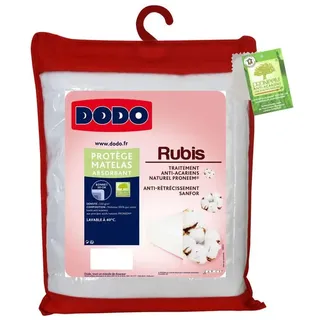 DODO RUBIS160 Matratzenschoner, 160 x 200 cm, Weiß