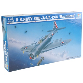 Trumpeter 02242 Modellbausatz SBD-3/4/A-24A Dauntless US Navy