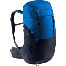Bild von Jura 32 - Wanderrucksack mit Rückenbelüftung - mit Regenhülle - 32 l Schwarz, blau