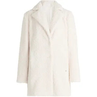 Outdoorjacke BETTY & CO "Outdoorjacke mit Reverskragen", Damen, Gr. 46, beige (cream), Obermaterial: 100% Polyester PES., Jacken Outdoorjacke