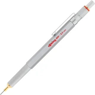 Rotring 800 Druckbleistift mit Einzug | 0,5 mm | Silber