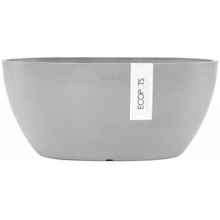 ecopot Ecopots Pflanztopf Sofia+WasBeh Grau 30 cm