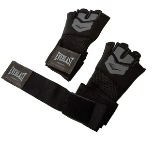 Everlast Prospect Quick Wraps Kampfhandschuhe - Black / Grey - S-M