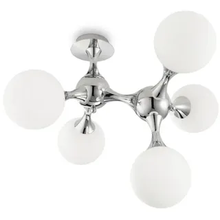 Ideal Lux Nodi PL5 5 Rund Chrom/Silber