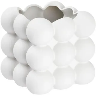 Butlers Blumentopf Bubble , Weiß , Keramik , 12 cm , Dekoration, Blumen & Blumentöpfe, Übertöpfe