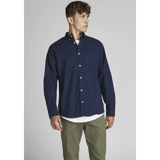 JACK & JONES »OXFORD SHIRT«, blau