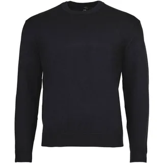 Sweater ARMANI EXCHANGE "Strickpullover", Herren, Gr. XL, blau (dunkelblau), Obermaterial: 78% Viskose CV. 22% Polyamid PA., Sweatshirts Sweater