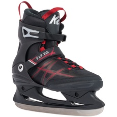 K2 Skates Herren Schlittschuhe F.I.T. ICE, black - red, 25G0410.1.1.060