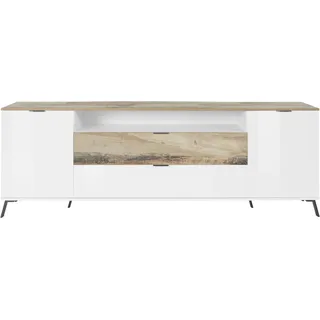 Home Affaire Sideboard 220 x 75 x 40 cm Weiß