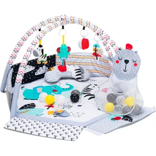 fillikid »Aktivbogen - Spielematte mit Bälle, grau«, grau,