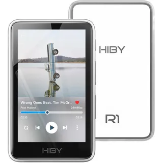 HiBy R1 HiFi MP3 Player mit Bluetooth 5.1 Tidal Qobuz DSD 256 Native Lossless Music Player mit Touchscreen/Hi Res Audio Zertifiziert/MSEB Tuning/2TB Erweiterter Speicher